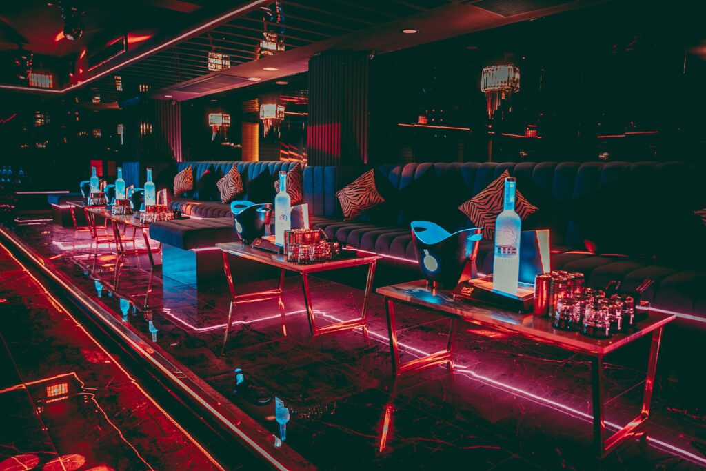 sugar lounge interior seating